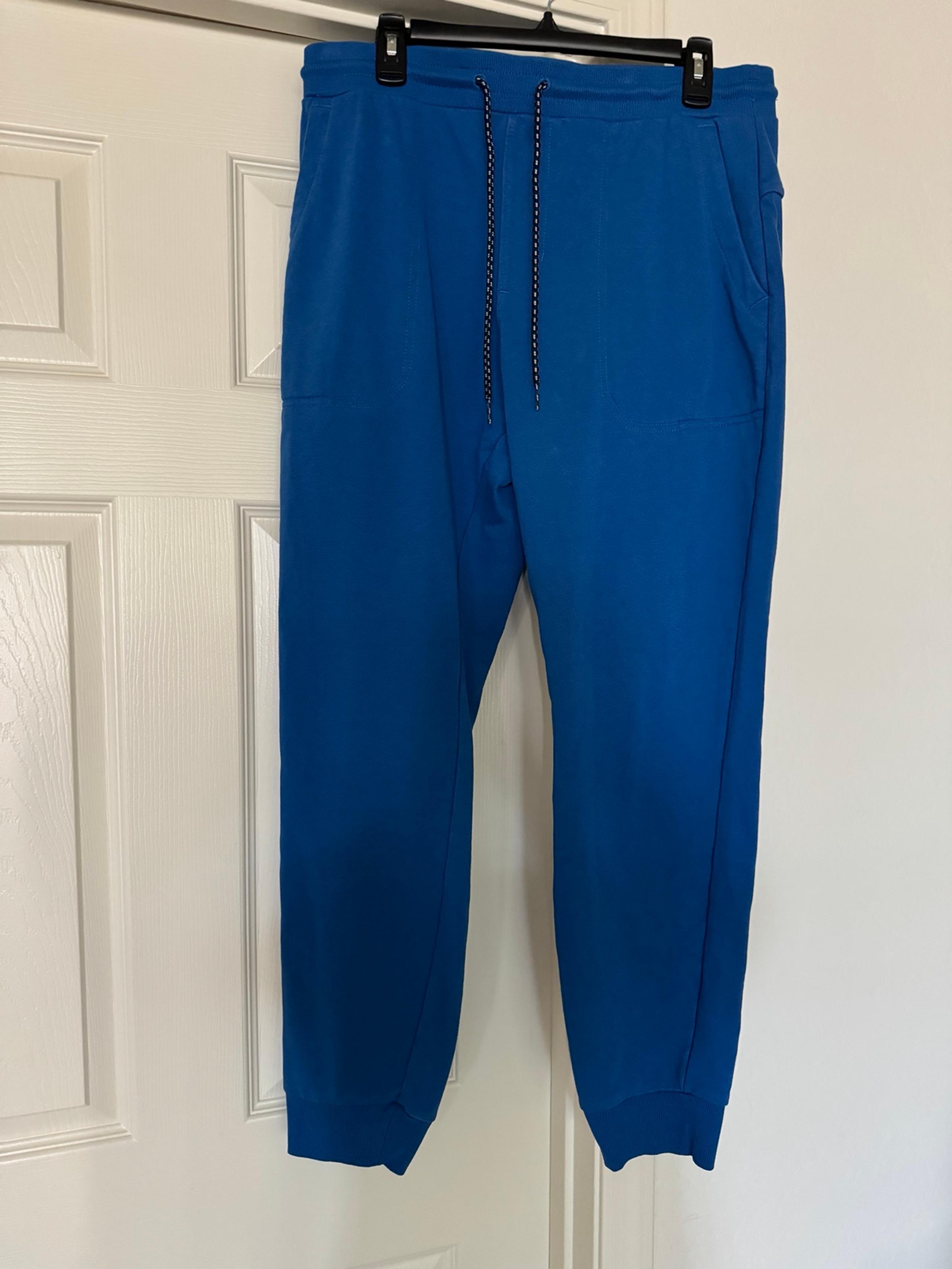 Columbia Mens Sunridge Sweat Jogger Pants Blue Size Large