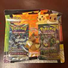 Pokemon TCG Back To School Eevee Eraser Blister