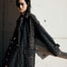 H&M Tie-Belt Leopard Denim Jacket