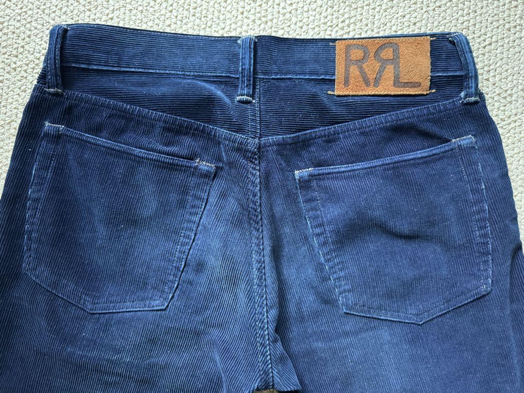 RRL Corduroy Pants 30x30 Excellent Condition Navy Ralph Lauren