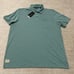 Travis Mathew Men's 2XL Off The Record Polo Heather Green Golf Shirt NWT