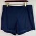 Spanx Women’s Navy Blue Sunshine Nylon Stretchy Pull On 6 Shorts Size XL