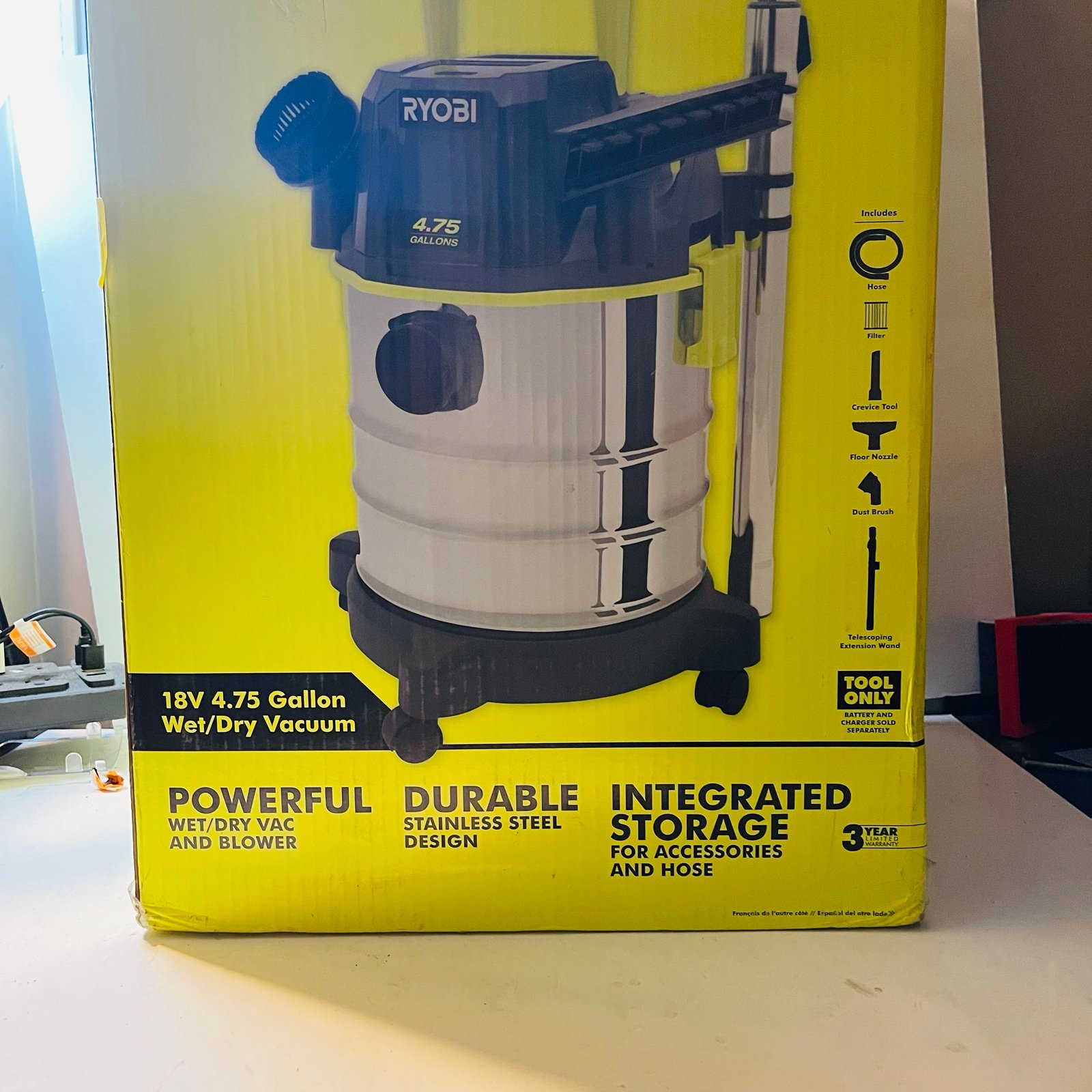 Vacuum ryobi