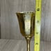 MJK Handicrafts Set Of 4 Gold-Plated Wine Goblets With Etched Floral Design