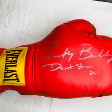 Timothy Bradley signed Everlast boxing glove