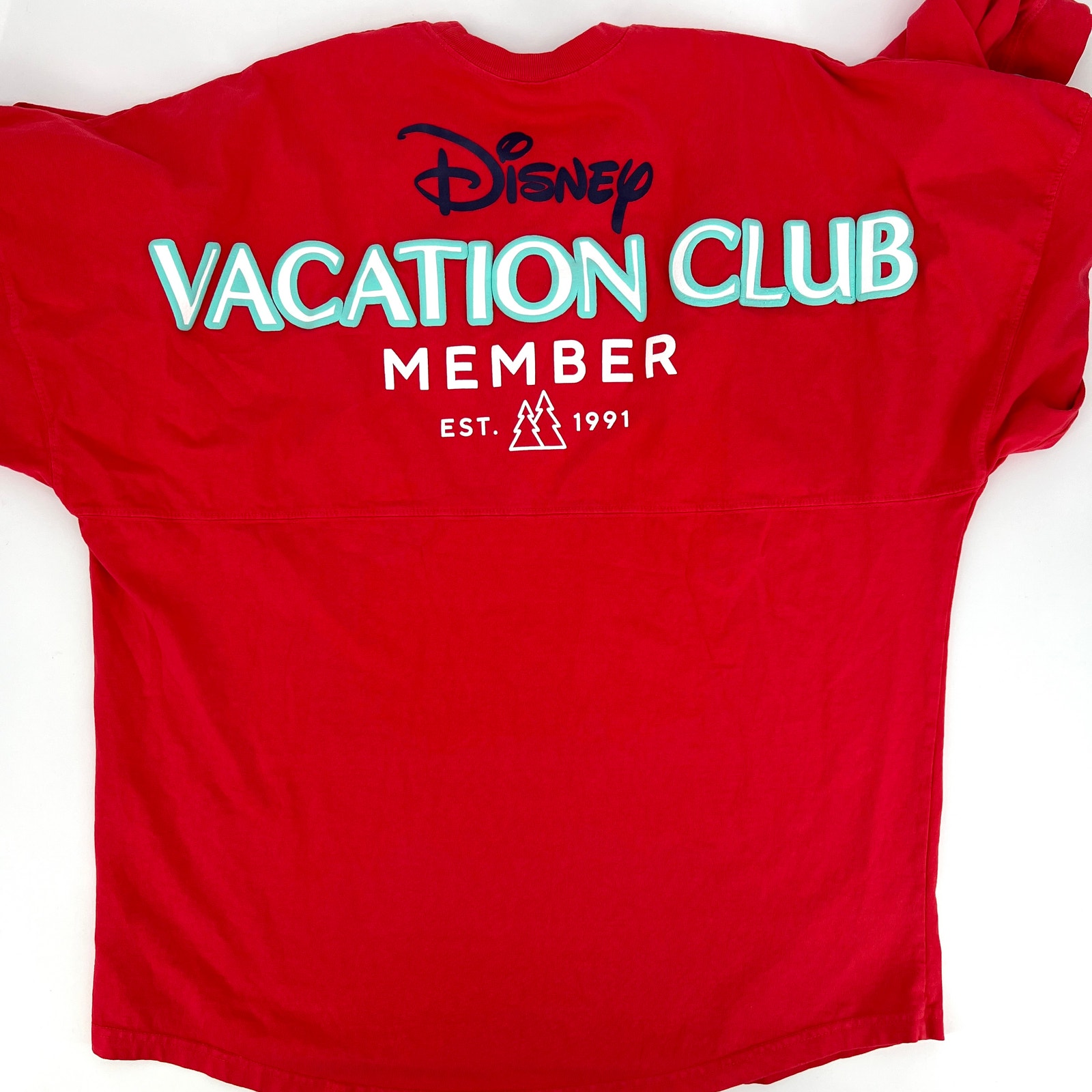 Spirit Jersey Disney Vacation Club Member Exclusive Red Shirt Size XL