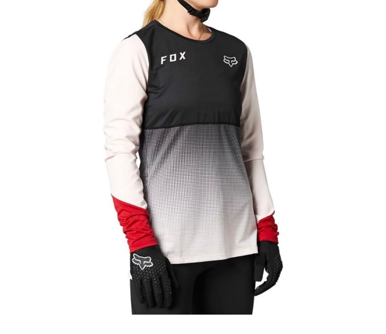 Fox Racing Fox Girl Exhilarate Long Sleeve Henley Shirt Bone Fox Racing Fox Girl Exhilarate Long Sleeve Henley Shirt Bone