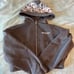 Darc Sport Charcoal Crop Hoodie