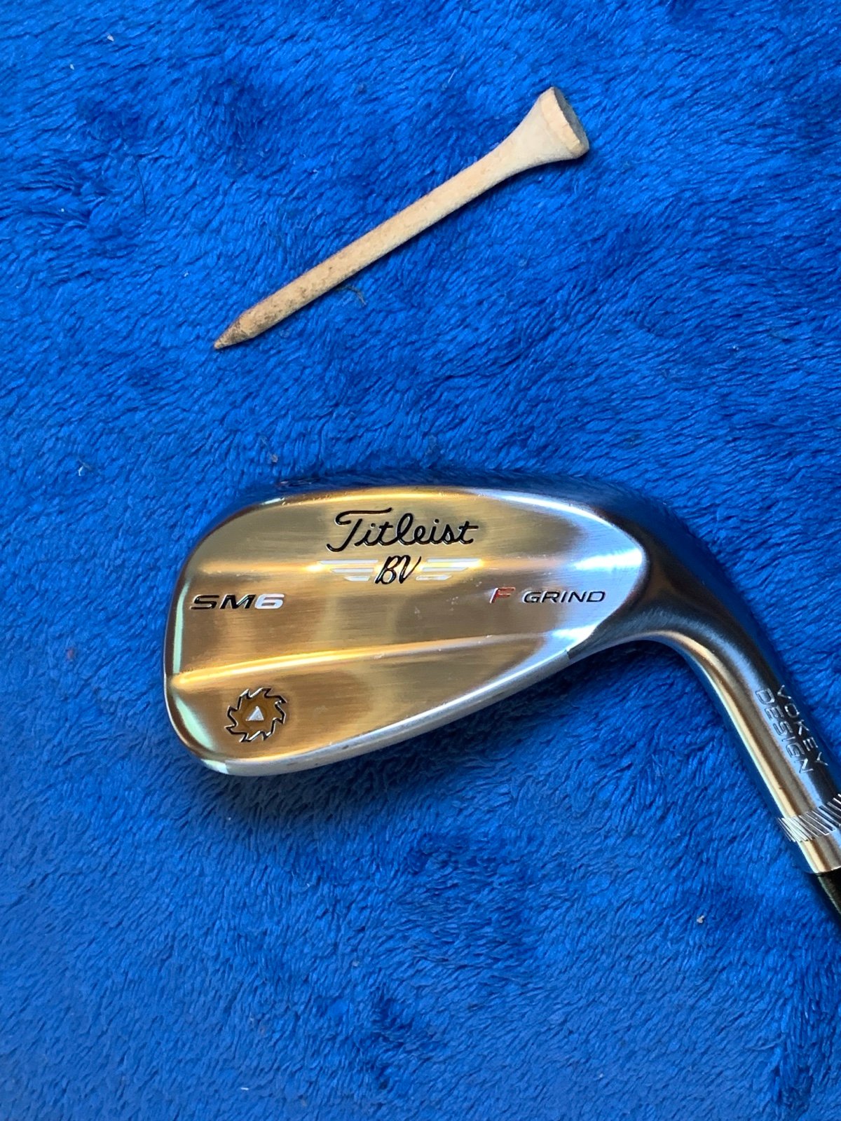 Titleist BV SM6 50•08 Wedge, R/H F Grind, Wedge Flex, 36” Very Good , Men’s, BV