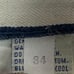 Vintage Cotton Brothers Nautical Striped Pants Blue White Vertical Stripes Sz 34