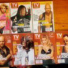 WWE Wrestling TV Guides