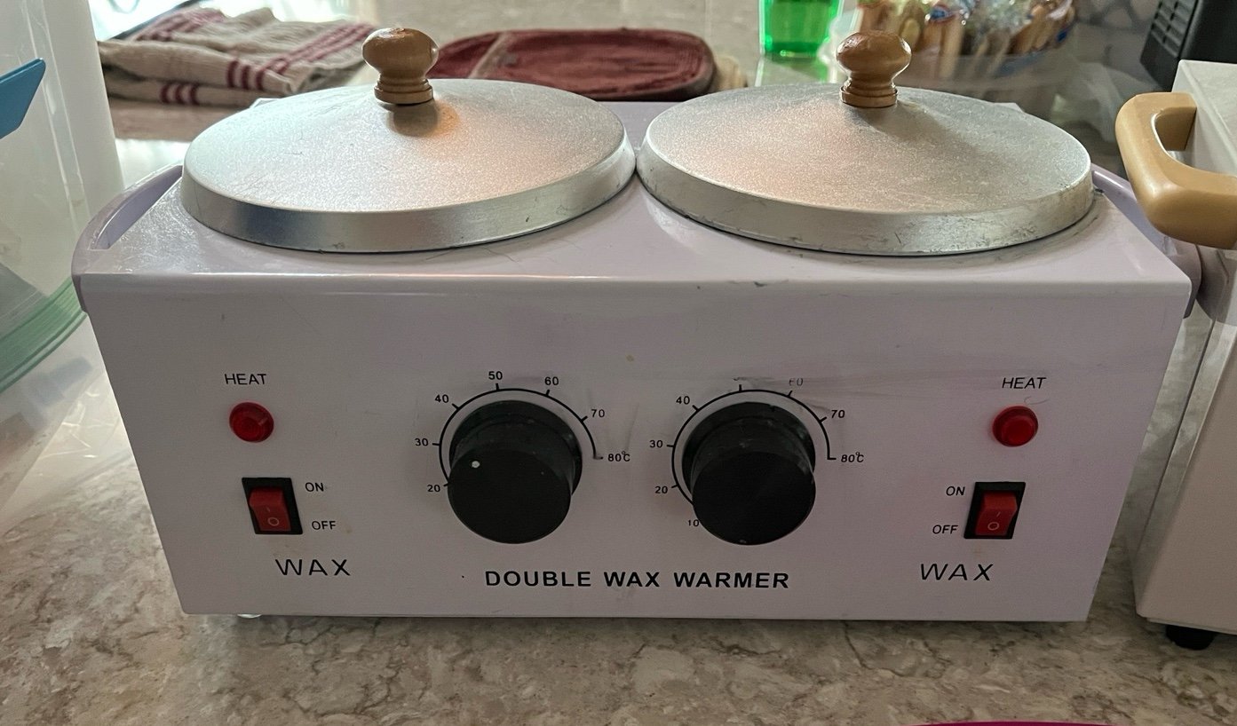 Double waxing unit