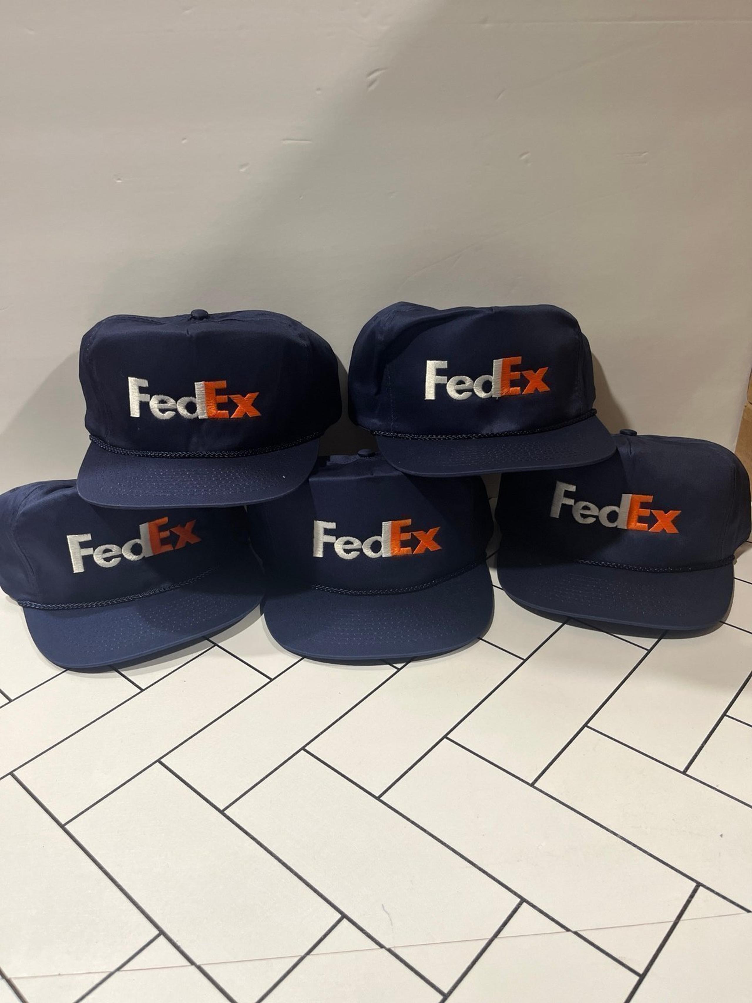Lot of 5 Vintage FedEx cup hat