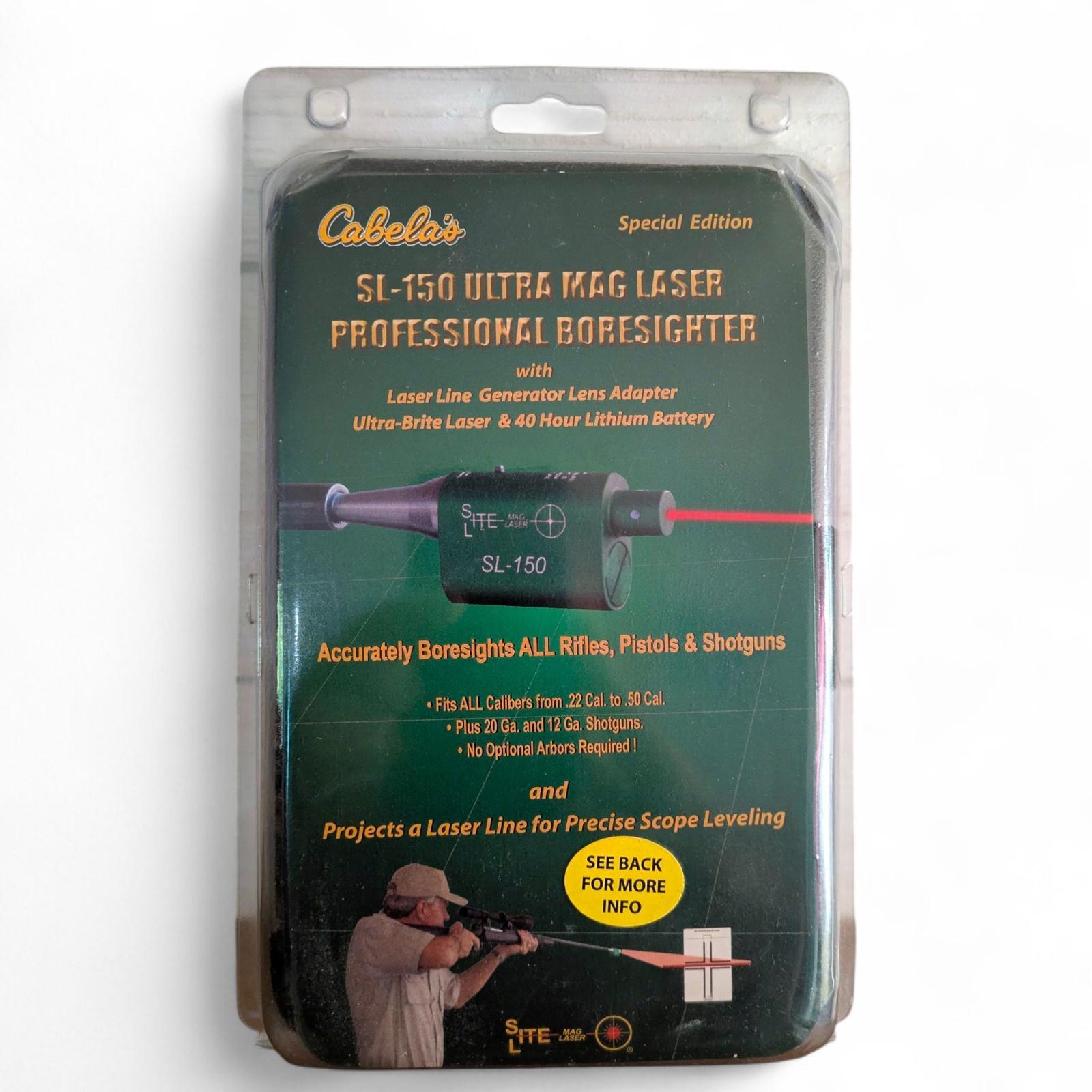 SiteLite SL-150 Ultra Mag Laser Professional Boresighter Cabelas Special Edition
