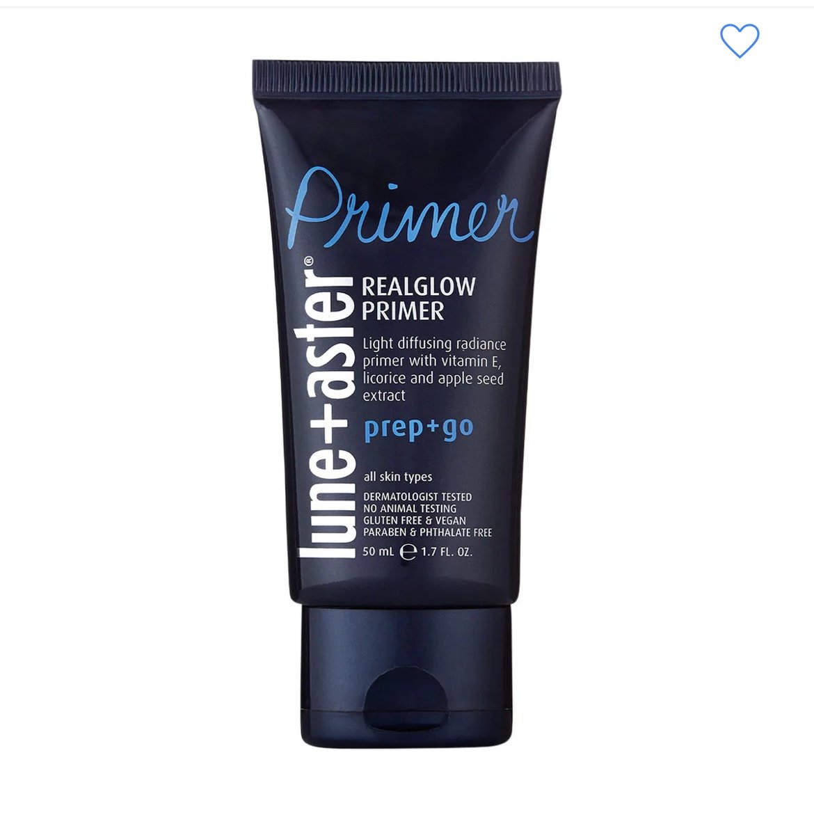 NWT Lune and Aster Realglow Primer PREP+GO 1.7oz NEW IN BOX