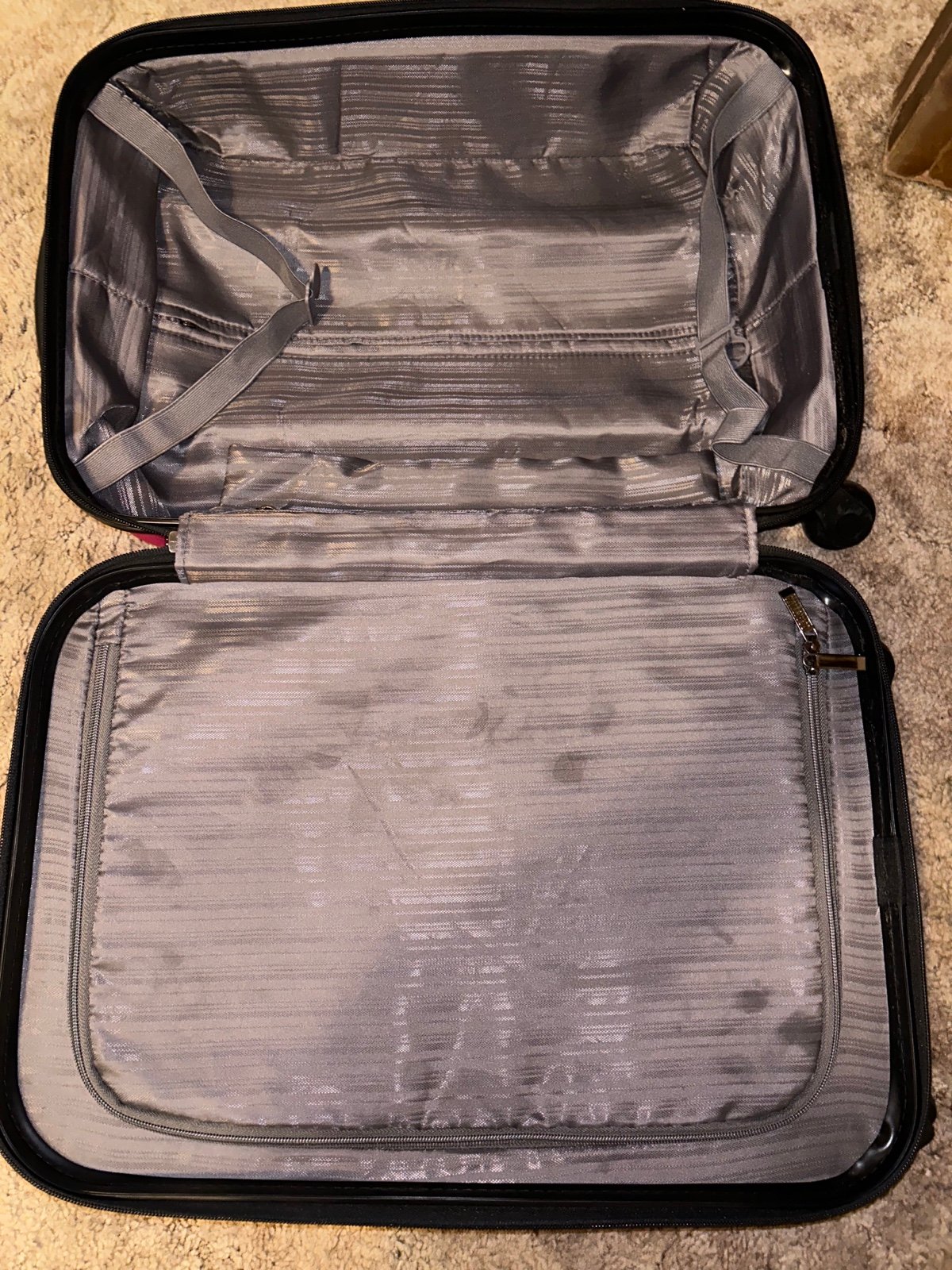 KENNETH COLE REACTION South Street Hardside Luggage, Rose Gold, 24