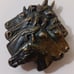 Vintage 1976 Brass Horse Belt Buckle Bergamont E144 2.25” Wide Rare Great Cond.