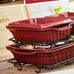 Celebrating Home stack and serve Metal Tray for casserole 9x13”