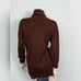 Vintage Rodier Burgundy Turtleneck SZ L