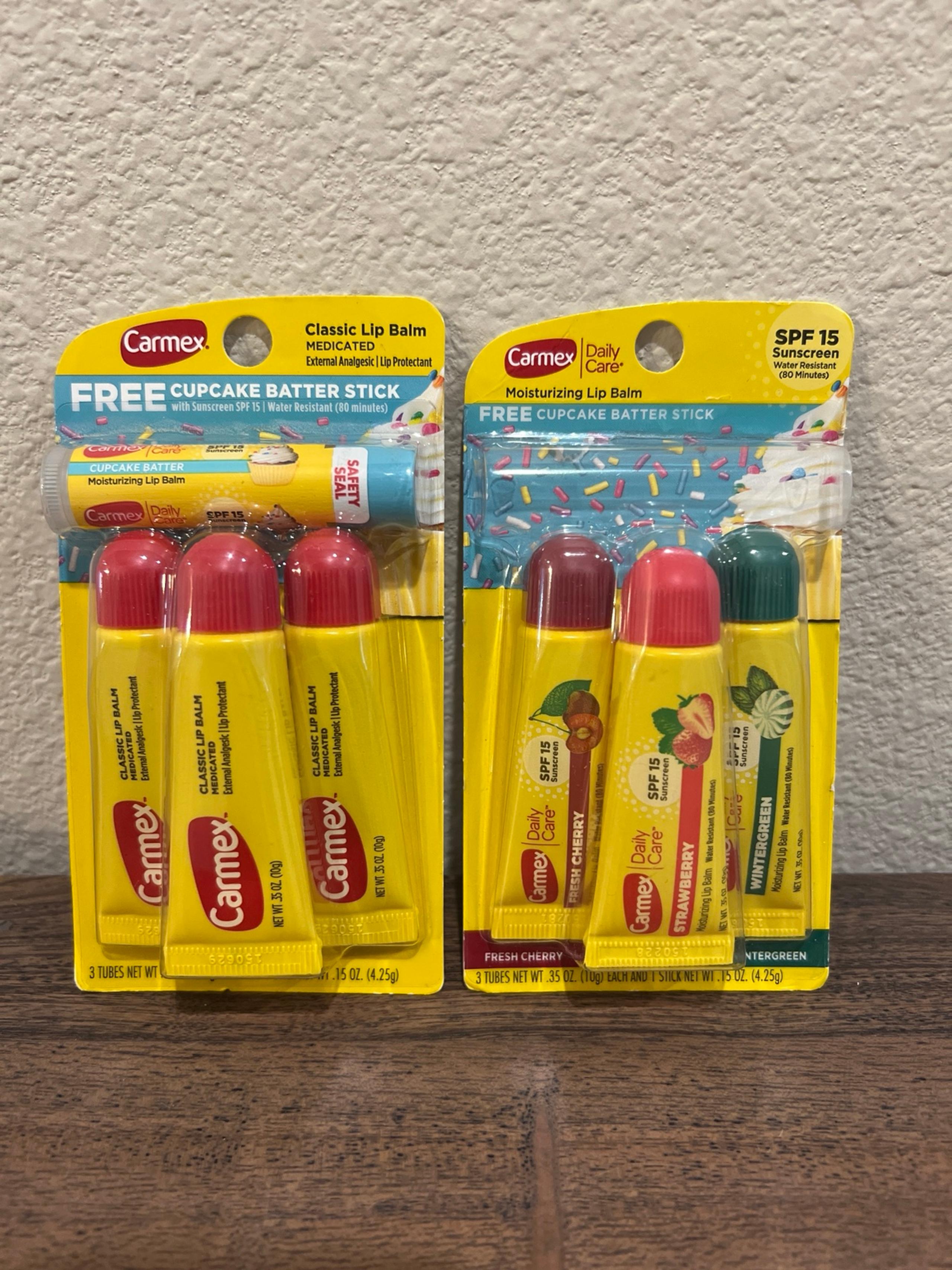 Carmex Lip Balm Tube Bundle
