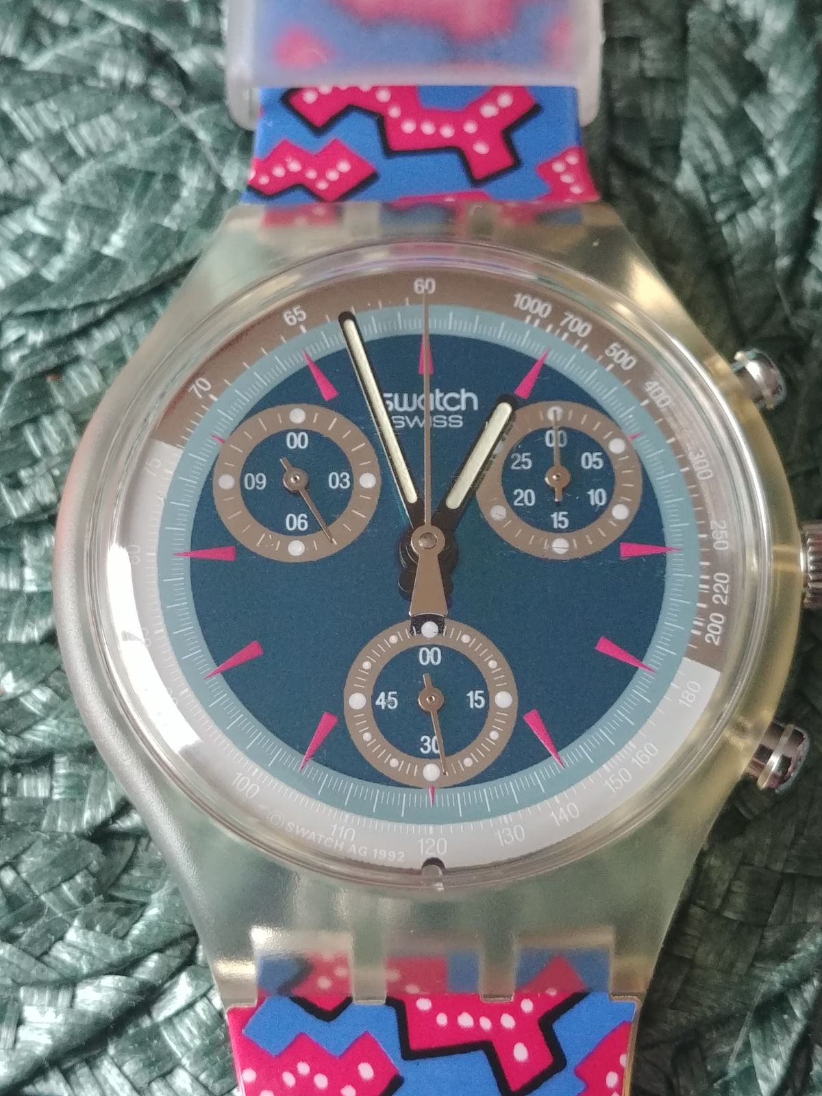 Swatch Wild Card Chronograph Watch
