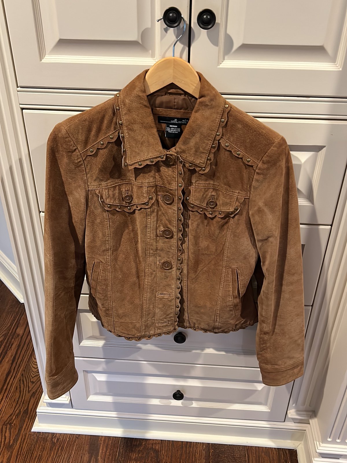 Womens suede jacket