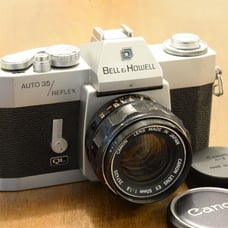 Bell & Howell Auto 35/Reflex QL Film Camera Canon EXEE 50mm f/1.8 *READ*