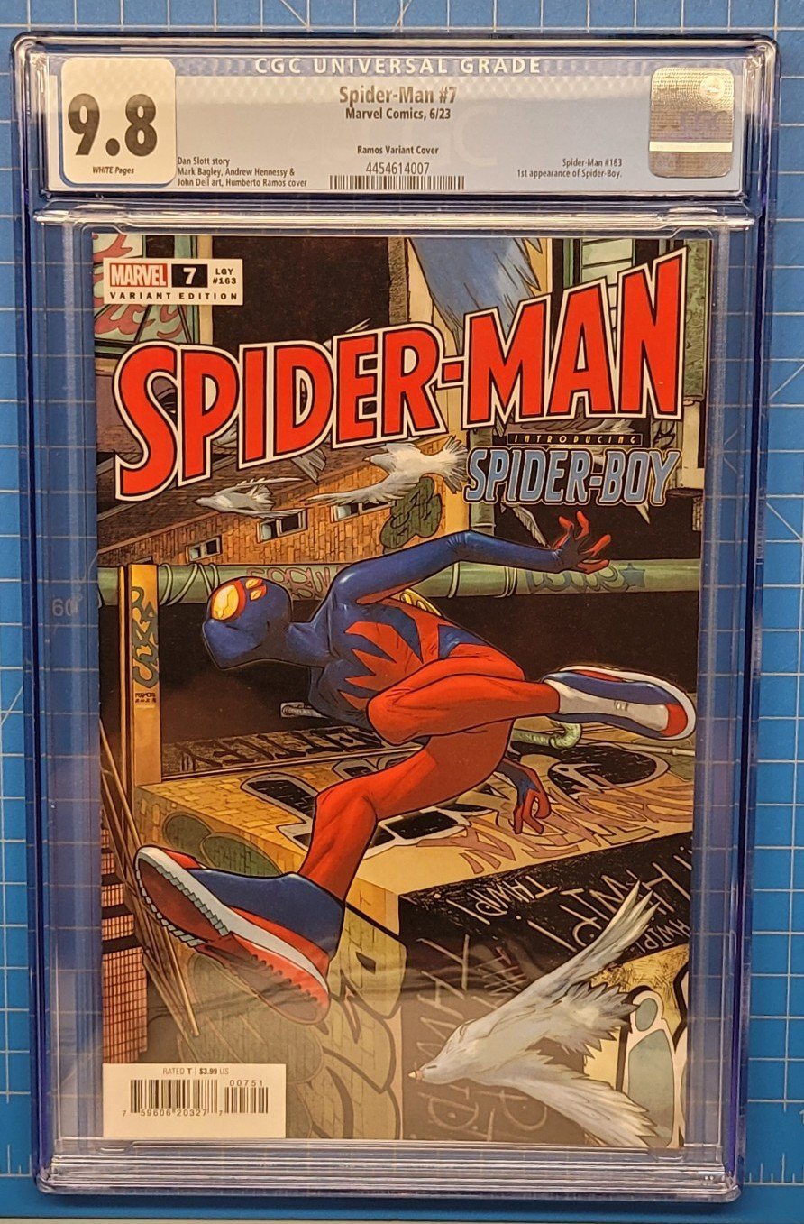 Spider-Man #7 Ramos variant CGC 9.8