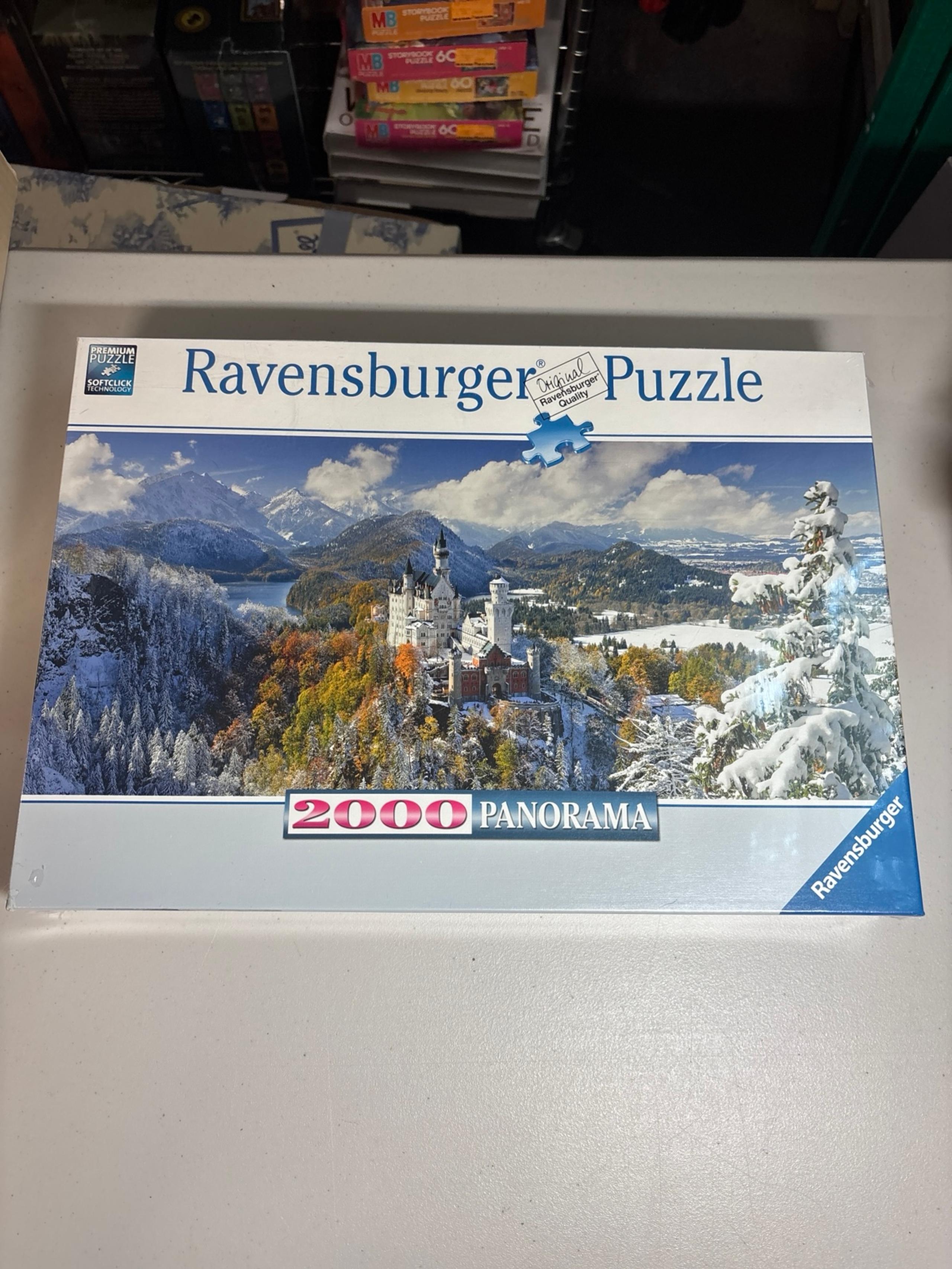 NIB - Ravensburger 2000 Piece jigsaw Panorama Puzzle Neuschwanstein Castle
