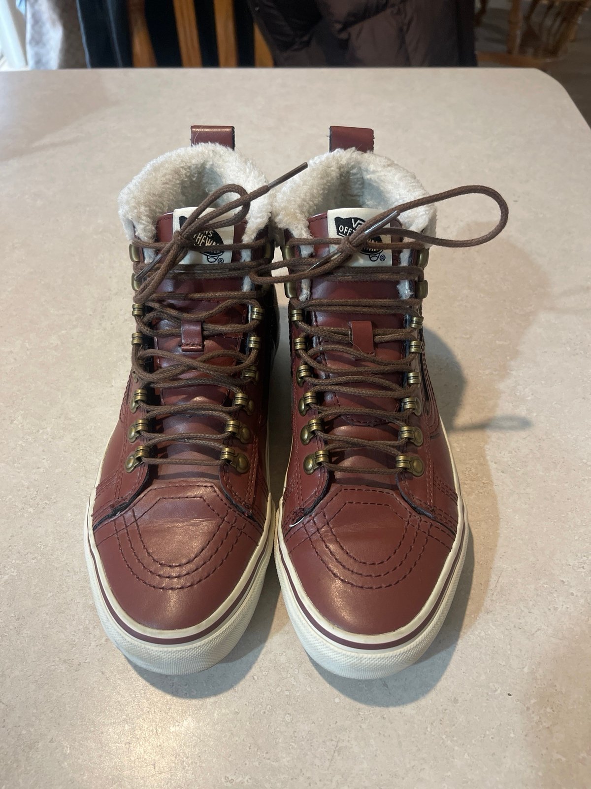Vans sk8 hi 46 mte dx burgundy shop marshmallow
