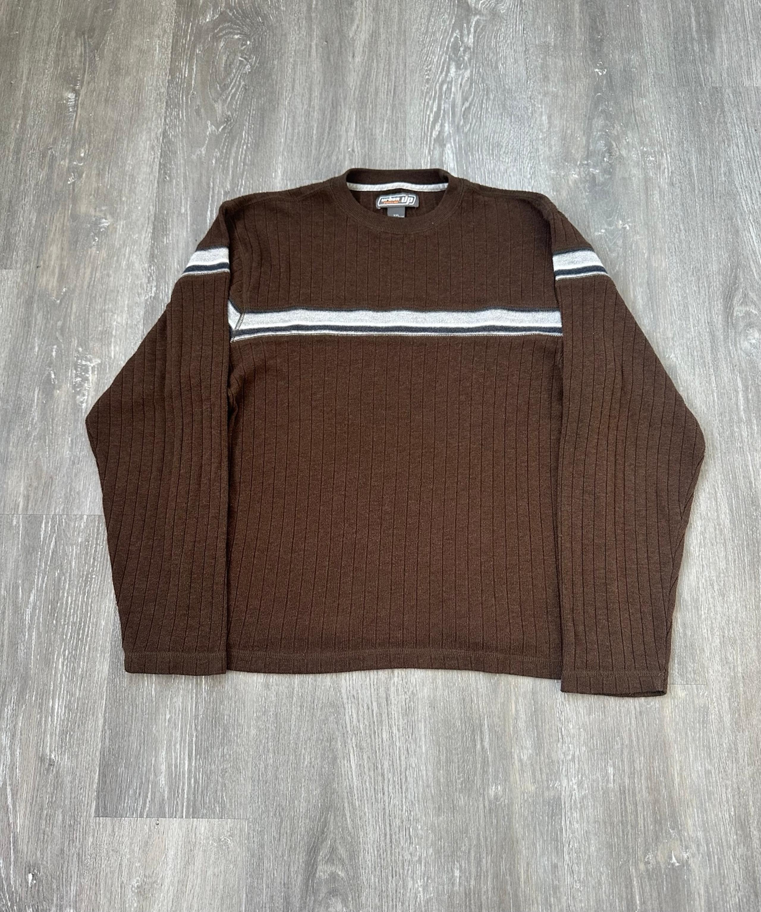 Y2K Urban Up Stripped Skater Longsleeve