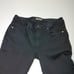 BURBERRY BRIT Woman's Low Rise Zip Pockets stretched Skinny Jeans Black Size 29