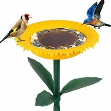 Standing Sunflower Wild Bird feeders Stakes Decor for Garden Yard Decorations