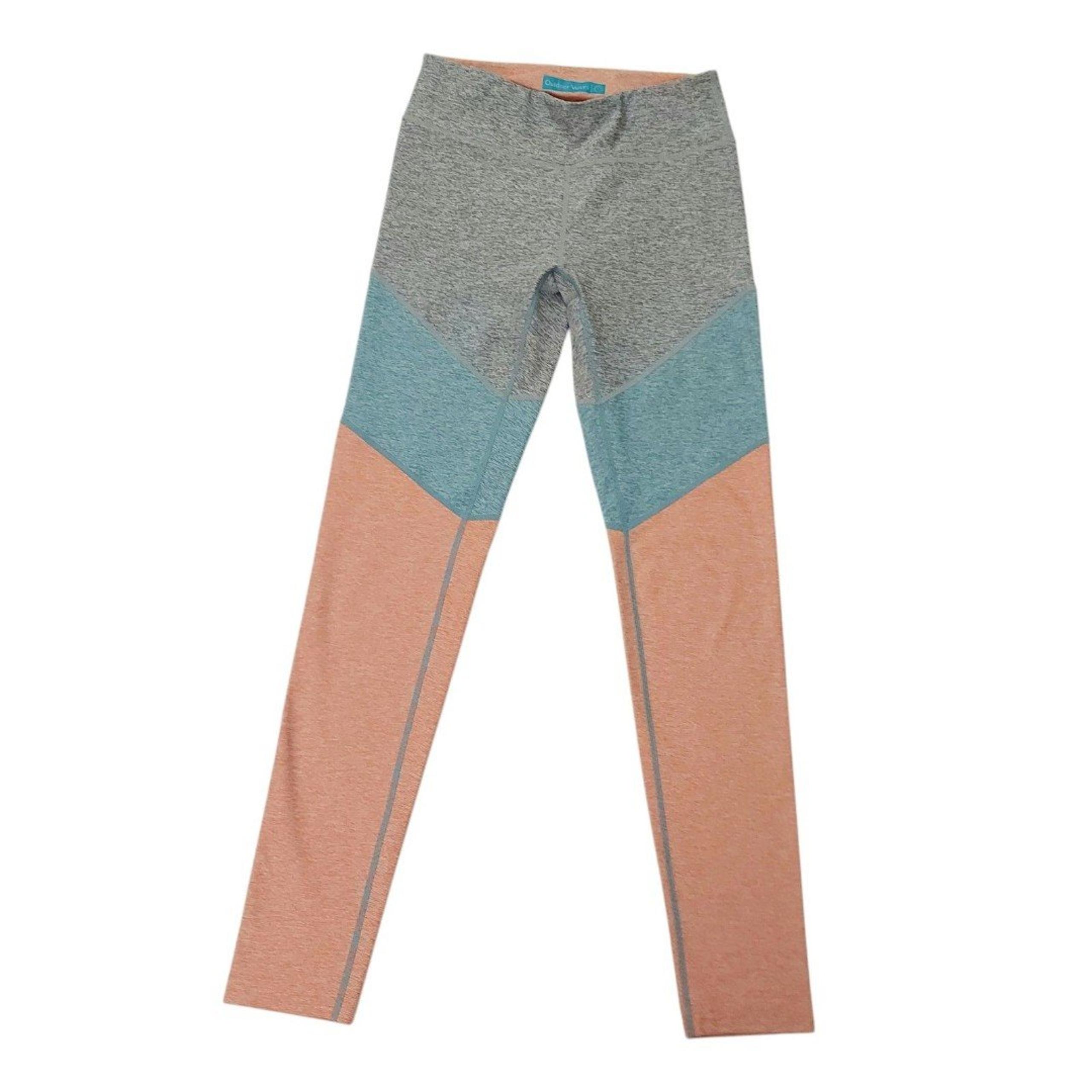 Outdoor Voices 7/8 Springs Leggings Womens Medium Gray Color Block Athletic