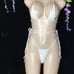 Crochet micro bikini xl string exotic dancewear stripper outfit