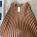 7 for all mankind leather midi skirt ple