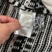 BB DAKOTA Ivory Striped Faux Fur Sweater Vest size medium