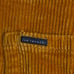 Serenade Amber Corduroy Pants Mens 38 Orange Fitted Tapered Skinny Stretch Fall