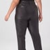 Lane Bryant Signature Fit Faux-leather Straight-leg Pants, Black