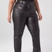 Lane Bryant Signature Fit Faux-leather Straight-leg Pants, Black