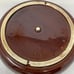 Vintage McCoy brown pottery pot glazed large