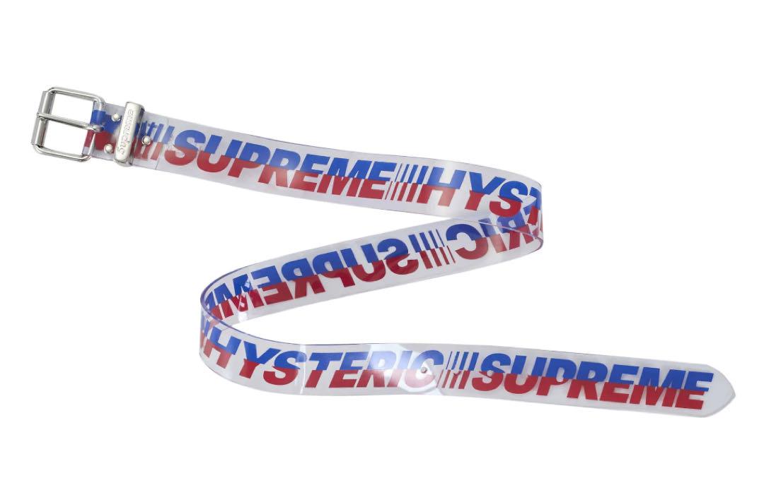 Supreme HYSTERIC GLAMOUR Vinyl Belt (FW24) - $110