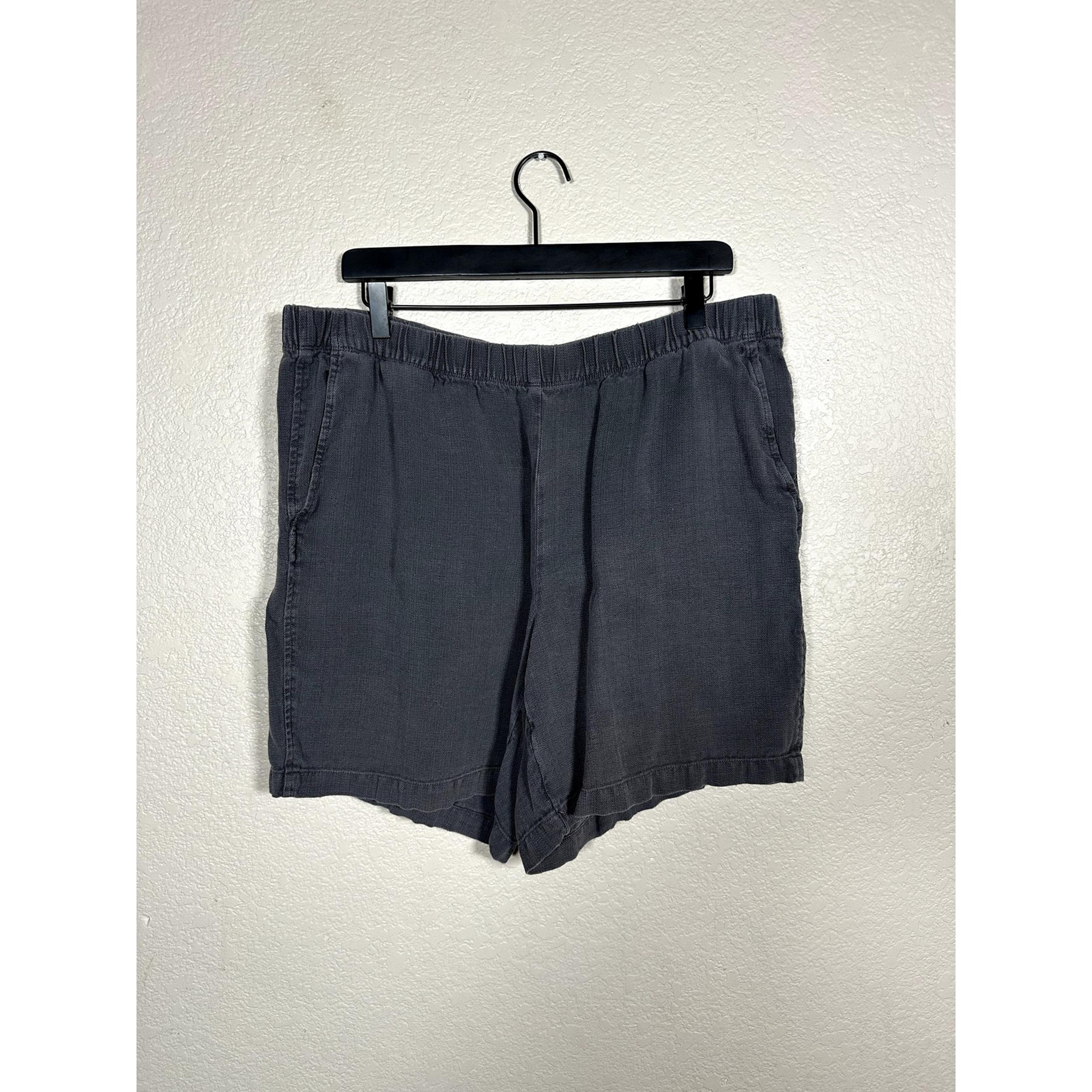 J Jill Casual Pull on Gray High Waist Short Size 1x