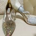 New with dusty bag badgley mischka shoes 7