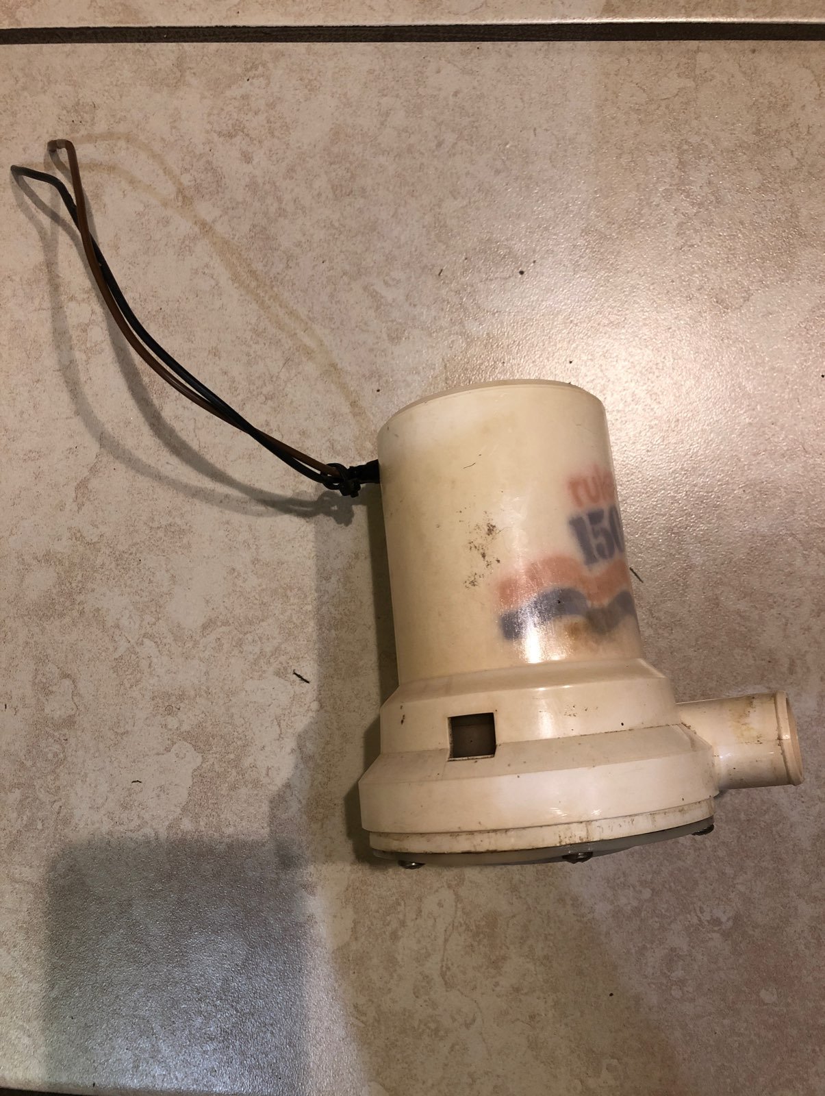 Rule 1500 bilge pump