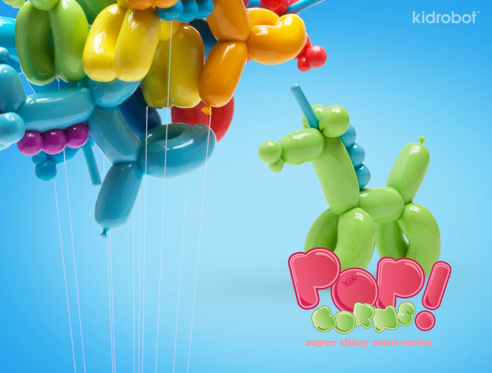 sealed case kidrobot pop! 'corns 20 blind box balloon unicorns 3 vinyl toys