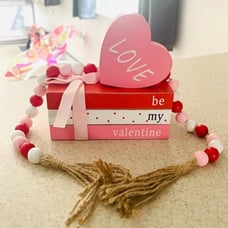 Valentines Day Decorations, Valentine's Day Tiered Tray Table Shelf Decor