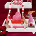 Valentines Day Decorations, Valentine's Day Tiered Tray Table Shelf Decor