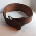 Medium Youth Weight Lifting Belt Natural Leather 28 -36 Adjustable