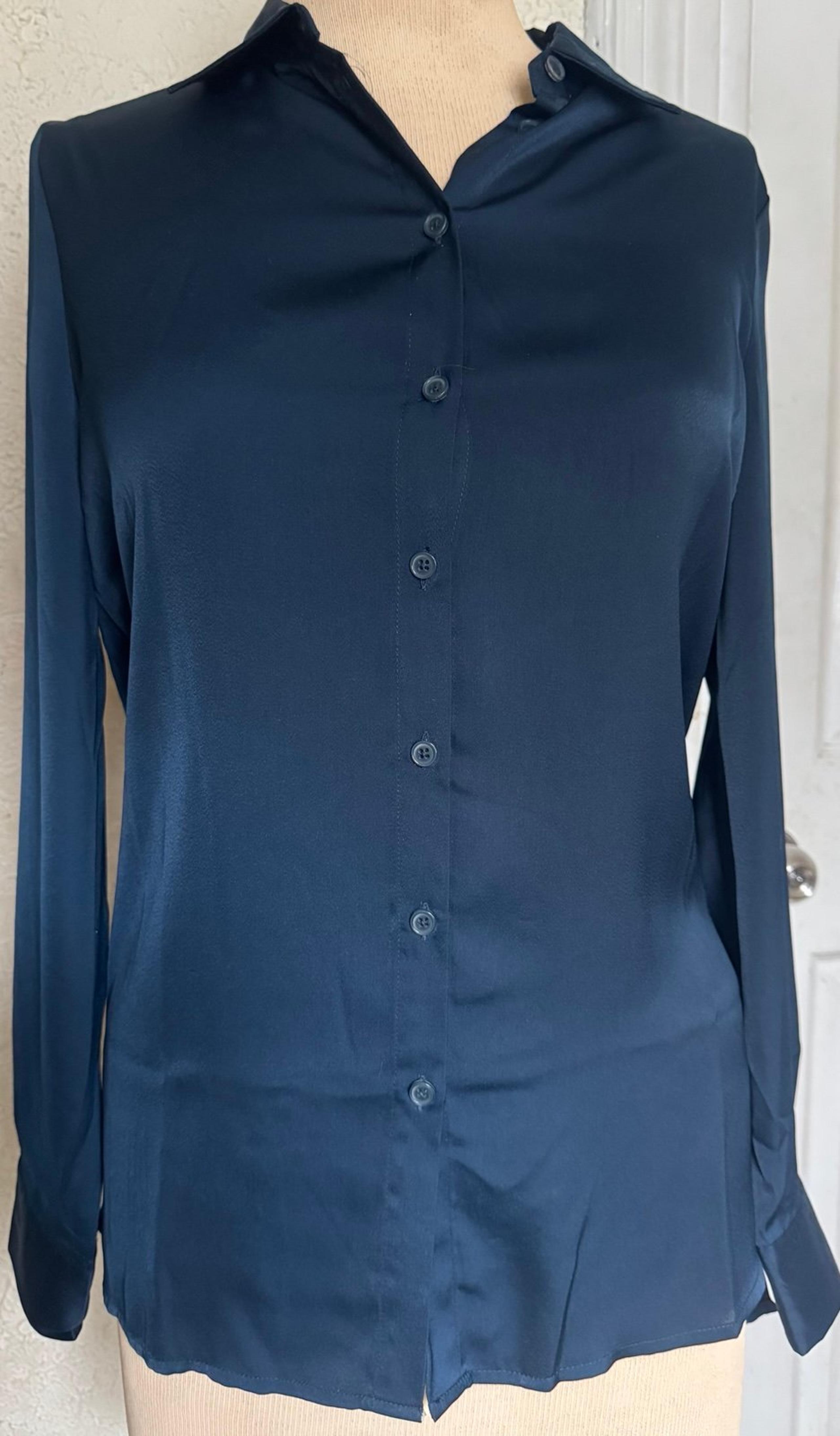 Who what wear top blouse blue size S